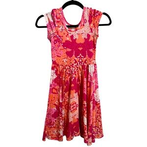 Lularoe Dot Dot smile 8/10 cap sleeve twirly dress